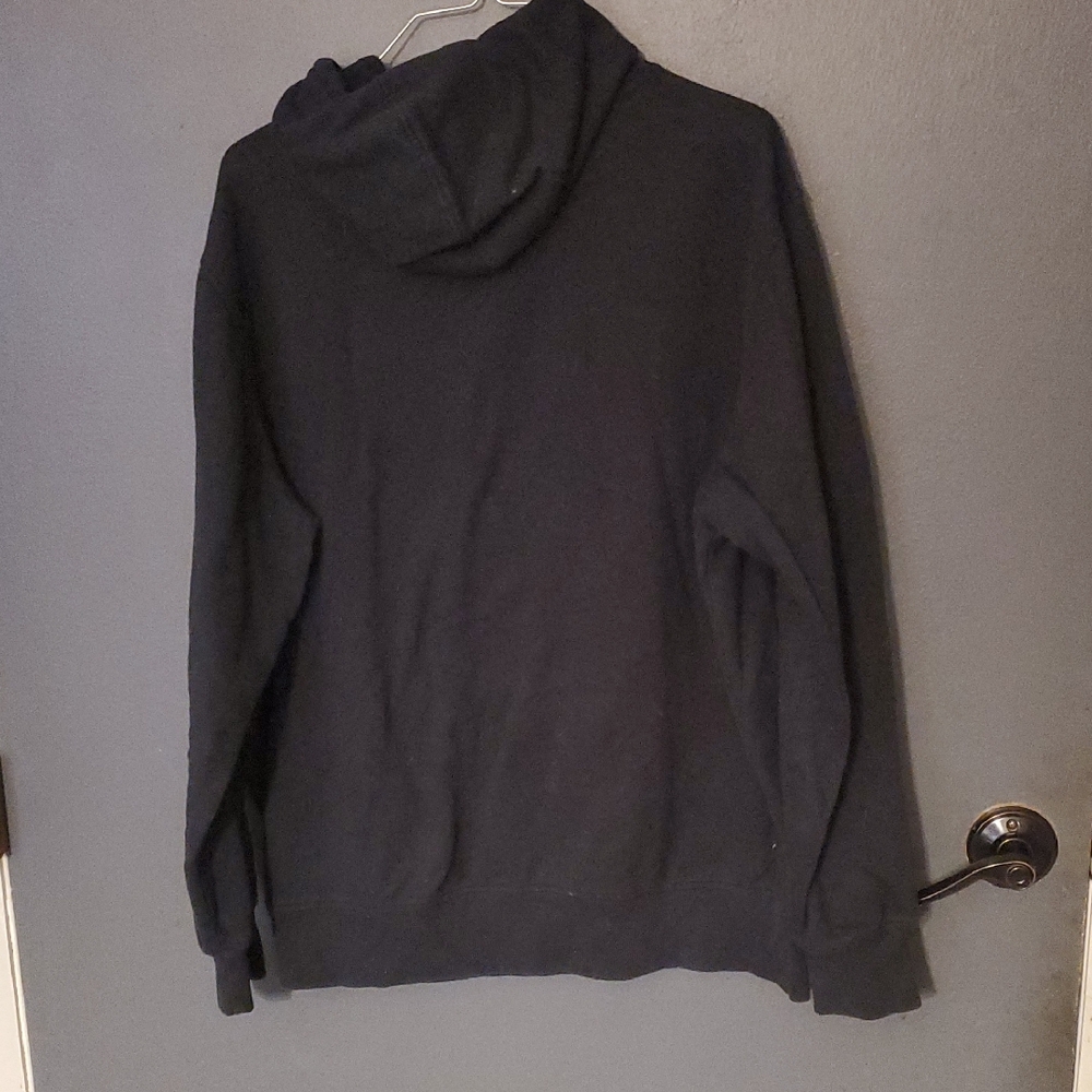 Black Graphic Hoodie with Selena Design - Picture 4 of 5